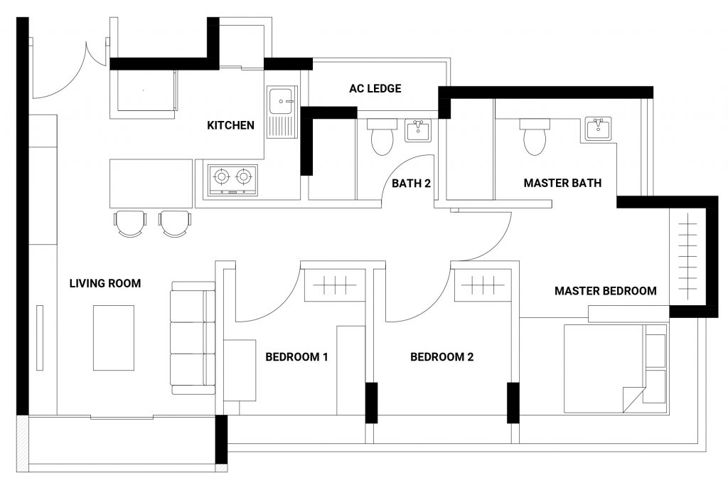 coco palms floorplan