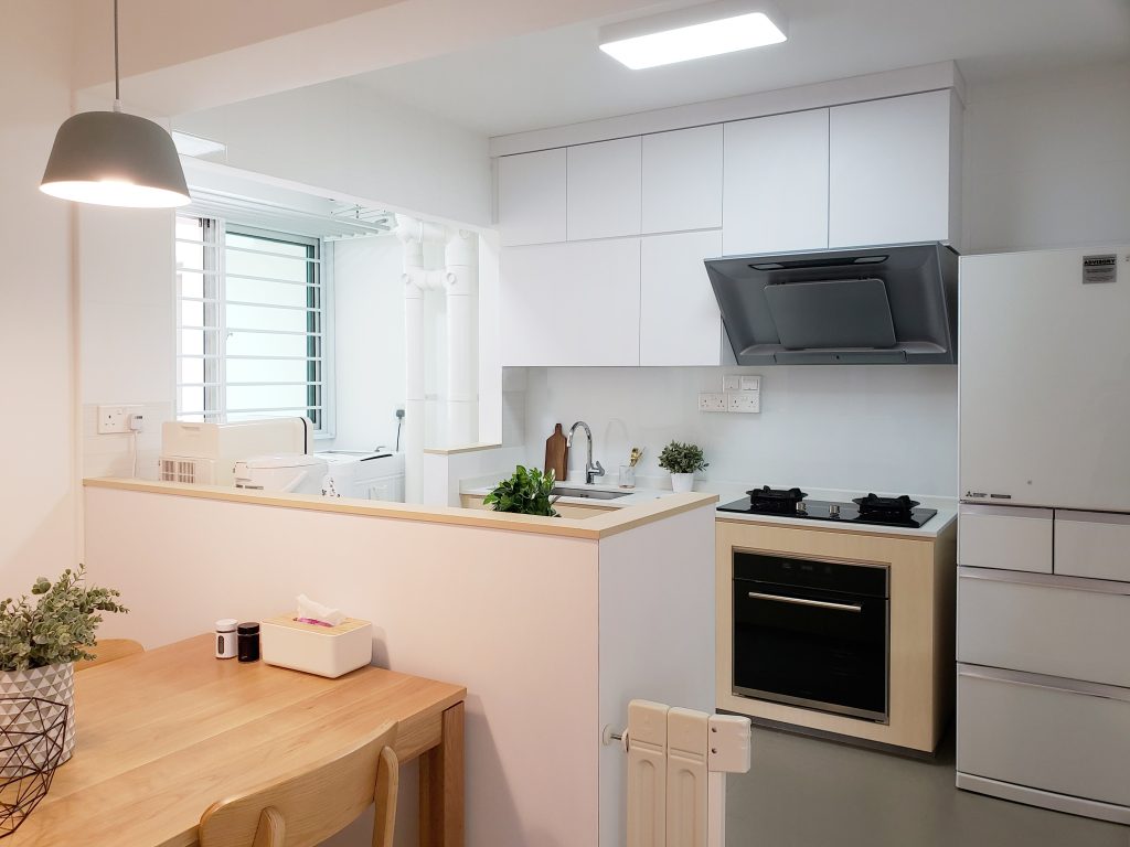 sembawang hdb kitchen scandi