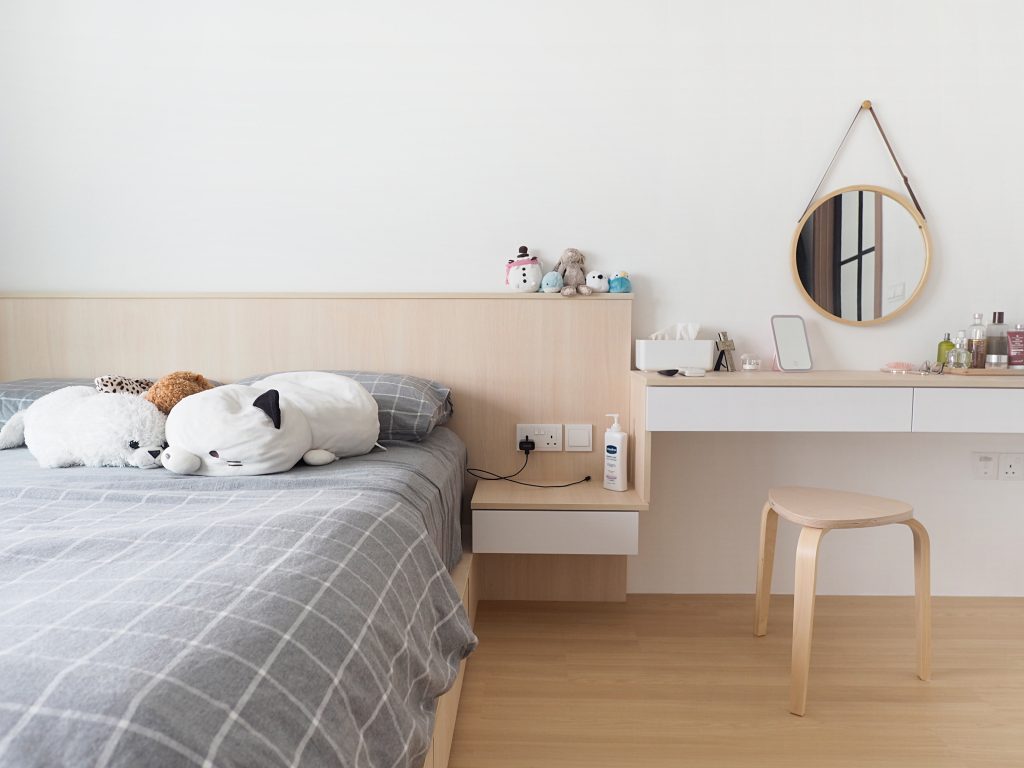 scandi bedroom singapore