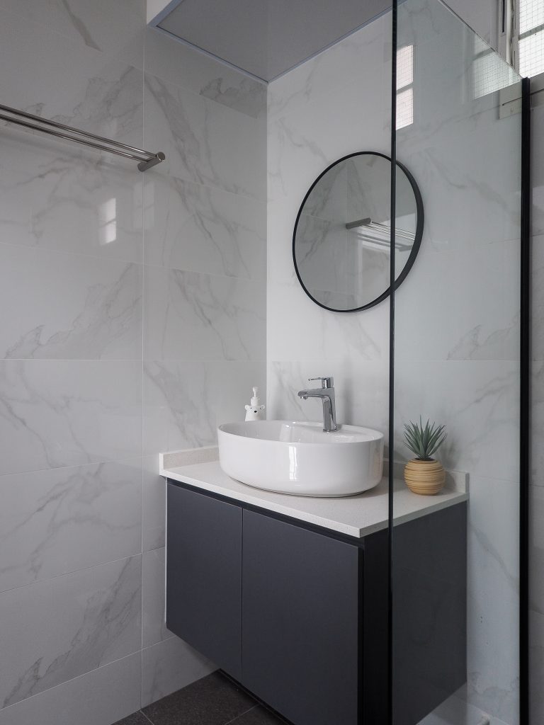 marble wall tile bathroom singapore