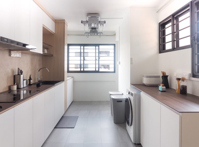 resale hdb kitchen renovation minimalist